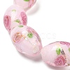 Handmade Silver Foil Lampwork Beads LAMP-J089-I03-5