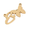 304 Stainless Steel Pendants STAS-L279-002G-E-2