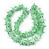 Handmade Bumpy Lampwork Beads Strands LAMP-N021-37B-2