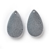 Flocky Acrylic Pendants X-OACR-I001-I-M-2