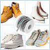 PVC & Rhinestone Shoelace DIY-DC0003-43B-7