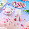 150Pcs Opaque Resin European Beads RESI-TA0004-61C-7