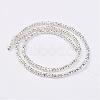 Non-magnetic Synthetic Hematite Beads Strands G-P262-29-2x3mm-S-2