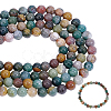4Strands Natural Indian Agate Bead Strands G-PH0002-94-1