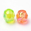 Eco-Friendly Transparent Acrylic Beads TACR-PL642-8mm-M-2