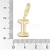 Brass Micro Pave Clear Cubic Zirconia Pendants KK-M289-01I-G-3