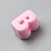 Acrylic European Beads OACR-WH0050-09B-2