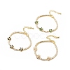 Cubic Zirconia Chain Bracelet BJEW-A132-22G-1