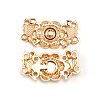 Alloy Snap Lock Clasps FIND-WH0108-19KCG-2