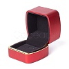 Square Plastic Jewelry Pendant Boxes OBOX-F005-02B-2