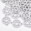 Tarnish Resistant 201 Stainless Steel Links connectors STAS-T044-36P-1