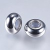 201 Stainless Steel Beads X-STAS-F145-06P-F-2