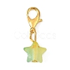 Star Acrylic Pendant Decorations HJEW-JM04576-4