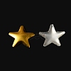 Aluminum Hotfix Iron On Star Studs FIND-WH0110-225C-3