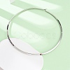 4MM 201 Stainless Steel Wire Choker Necklaces NJEW-Z098-06P-4