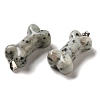 Natural Sesame Jasper Pendants G-K353-02P-01-2