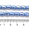 Electroplate Glass Beads Strands EGLA-D030-06F-4