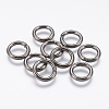 Iron Open Jump Rings X-IFIN-F136-01B-1