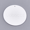 Printed Wooden Big Pendants X-WOOD-S048-30-2