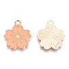 Alloy Enamel Pendants X-ENAM-S121-115K-2