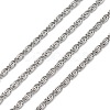 Tarnish Resistant 304 Stainless Steel Lumachina Chains CHS-R009-14-1