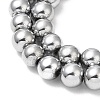 Electroplate Synthetic Magnetic Hematite Beads Strands G-E602-01C-3