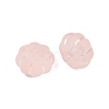 Frosted Transparent Acrylic Beads OACR-P029-03B-02-3