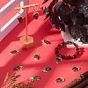 30Pcs Rack Plating Alloy Enamel Pendants FIND-SC0015-12A-3