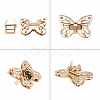 Zinc Alloy Bag Twist Lock Accessories PH-PALLOY-G233-02-5