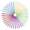 Plastic Yarn Knitting Needles PW23020455022-1