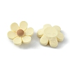 Opaque Resin Cabochons RESI-WH0026-75B-05-1