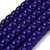 Opaque Glass Beads Strands GLAA-NH0002-B01-1