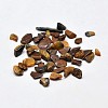 Natural Tiger Eye Chip Beads G-O103-19-1