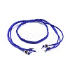 (Jewelry Parties Factory Sale)Adjustable Faux Suede Cord Lariat Necklaces NJEW-JN02538-05-1