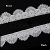 2.7~3 Yards Polyester Lace Trim SRIB-GF0001-30-5