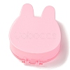 Rabbit Plastic Jewelry Boxes OBOX-F006-11-2