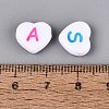 Opaque Acrylic Enamel Beads SACR-Q001-16A-B01-4