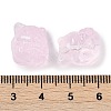 Transparent Spray Paint Glass Beads GLAA-H035-01D-3