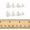 24Pcs 4 Styles ABS Plastic Imitation Pearl Charms KK-FS0001-79-5