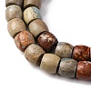 Natural Aqua Terra Jasper Beads Strands G-L624-D03-8x6mm-4