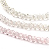Transparent Painted Glass Beads Strands DGLA-A034-T2mm-A25-4