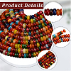 1 Strand Natural Agate Beads Strands G-PA0002-19-5