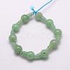 Natural Green Aventurine 3-Hole Guru Bead Strands G-K149-18-1