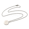 Non-Tarnish Constellation Pendant Necklaces NJEW-S422-04P-06-3