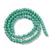 Opaque Solid Color Imitation Jade Glass Beads Strands GLAA-F029-P4mm-07-2