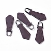 PU Leather Zipper Puller FIND-WH0044-03-1