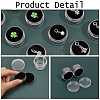 Round Jewelry Plastic Loose Diamond Storage Box CON-WH0094-29-5