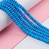 Natural Magnesite Beads Strands TURQ-Z002-02B-4