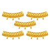 Hollow Alloy Curved Tube Bails FIND-YW0002-19-1