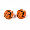 Transparent Mixed Color Acrylic Beads MACR-T038-08-5